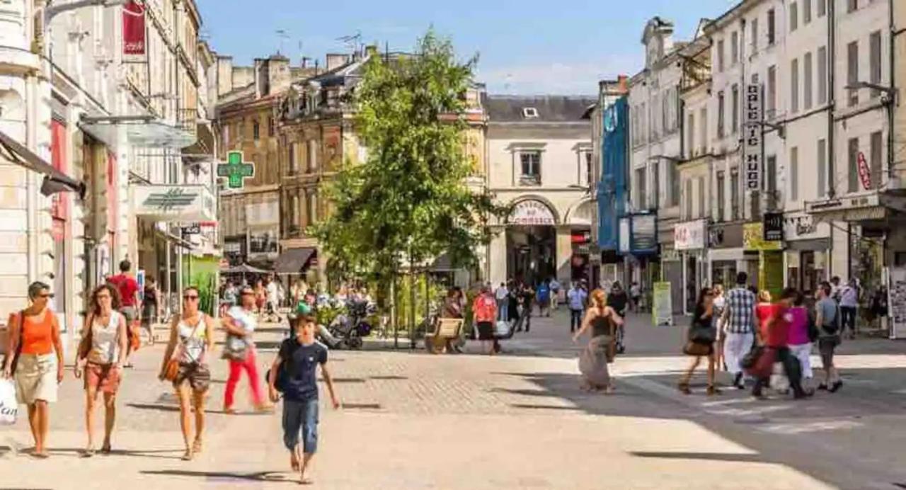 Le Jardin Niortais - Hyper Centre- Proche Gare - Paisible - Grand Jardin Prive, Wifi Hd -Netflixアパートメント エクステリア 写真